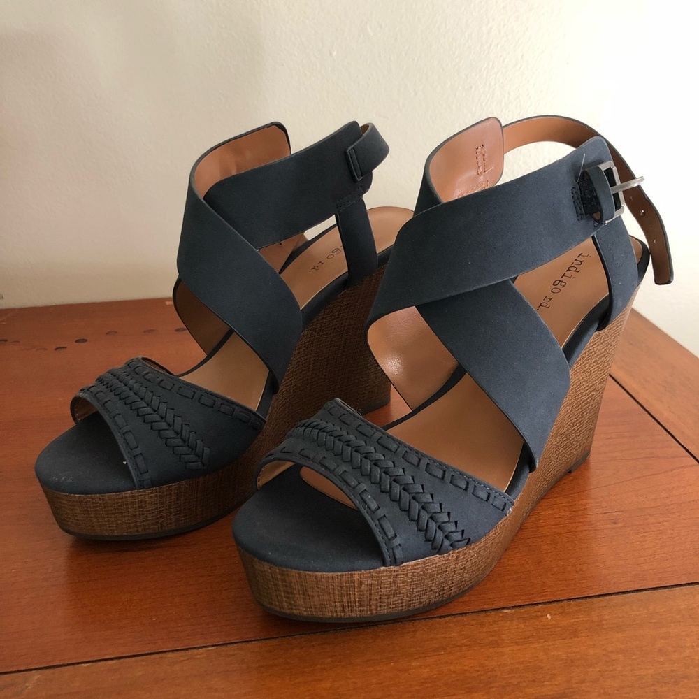 Navy Wedges